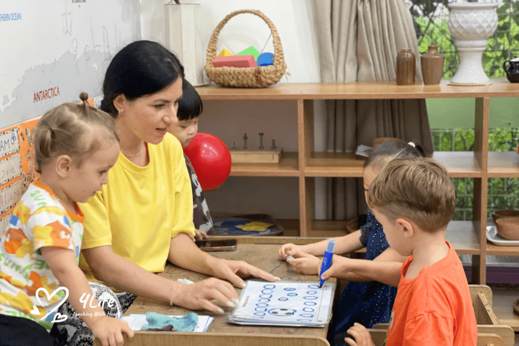 When you observe children the Montessori way, you pay attention to how they engage with everyday moments.