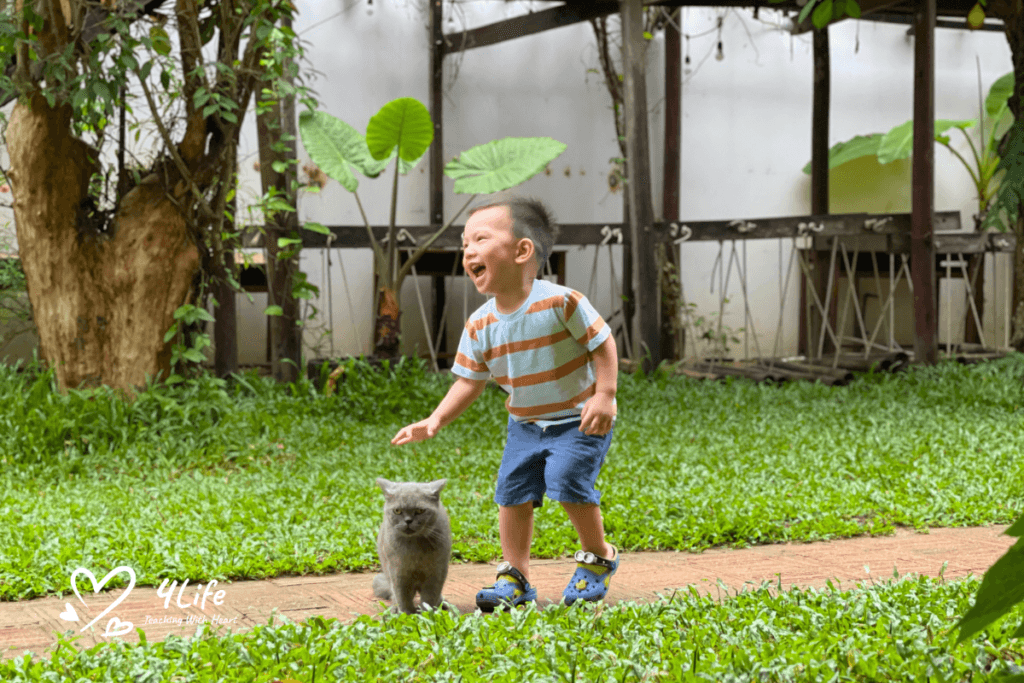 Children often show you when they are ready to be more independent.