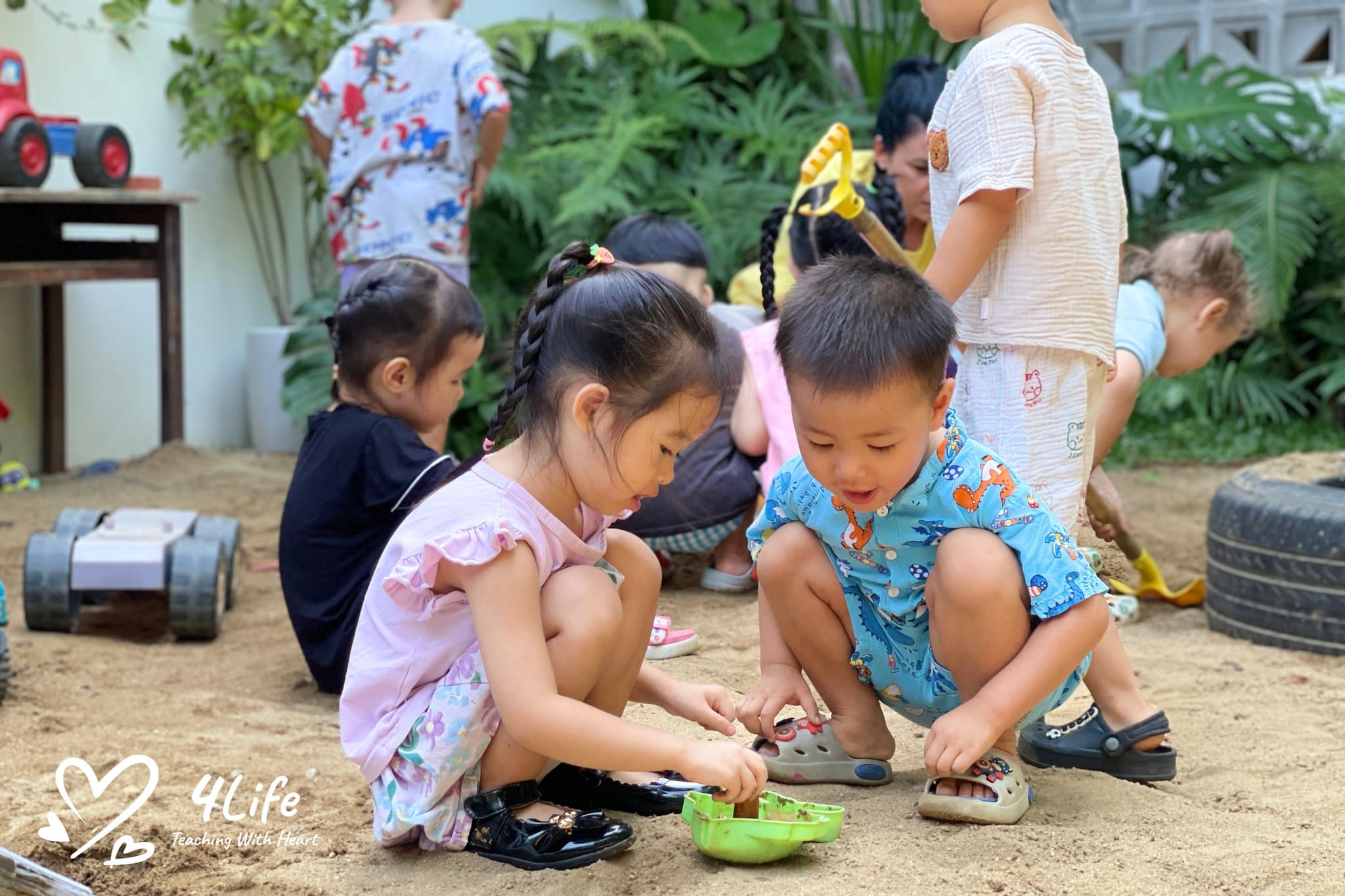A Montessori birthday party