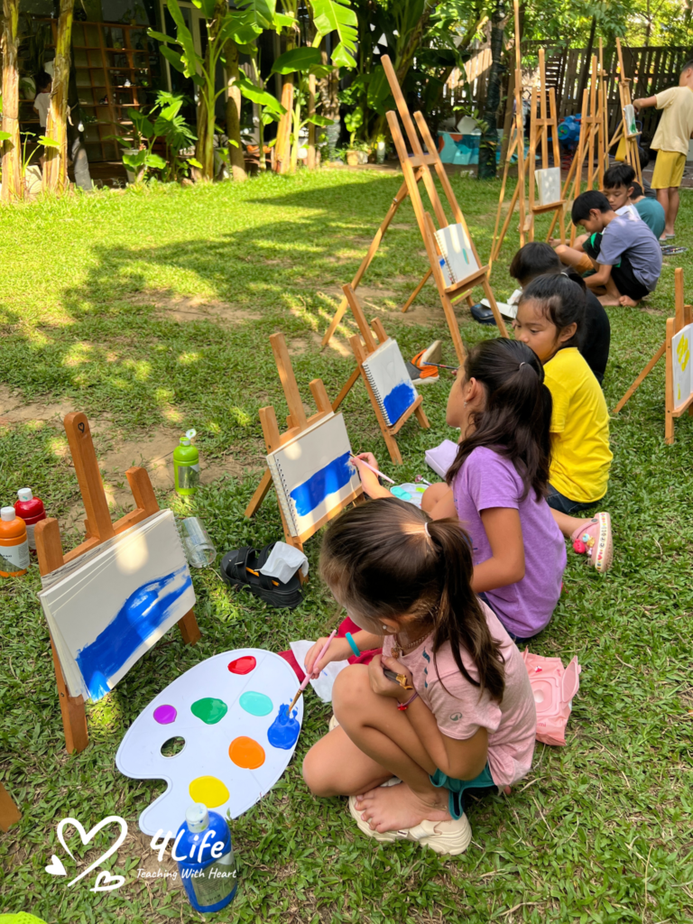 4life-education-outdoor-creative-painting