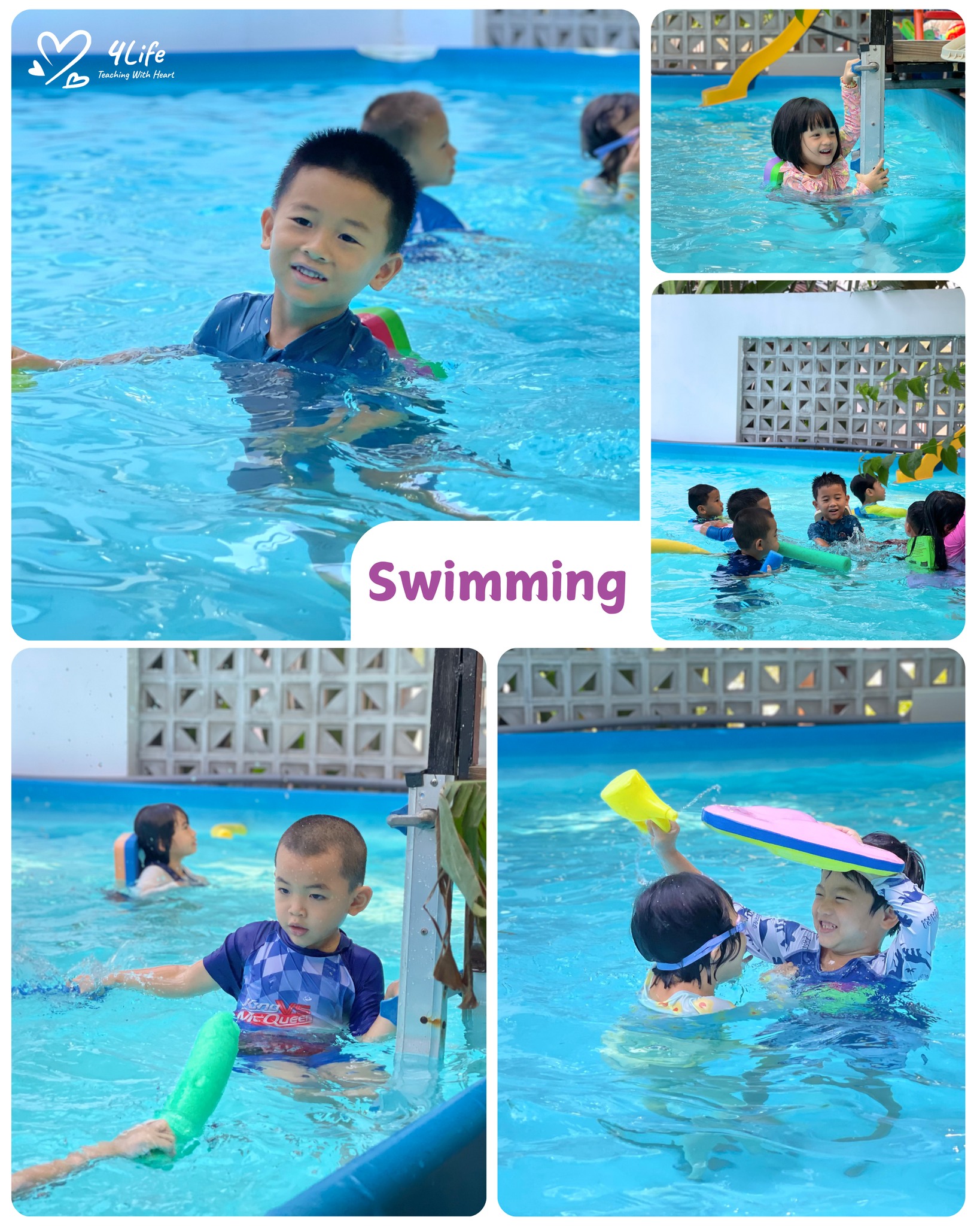 Swimming – An Exciting Summer Activity for 4Life Kids