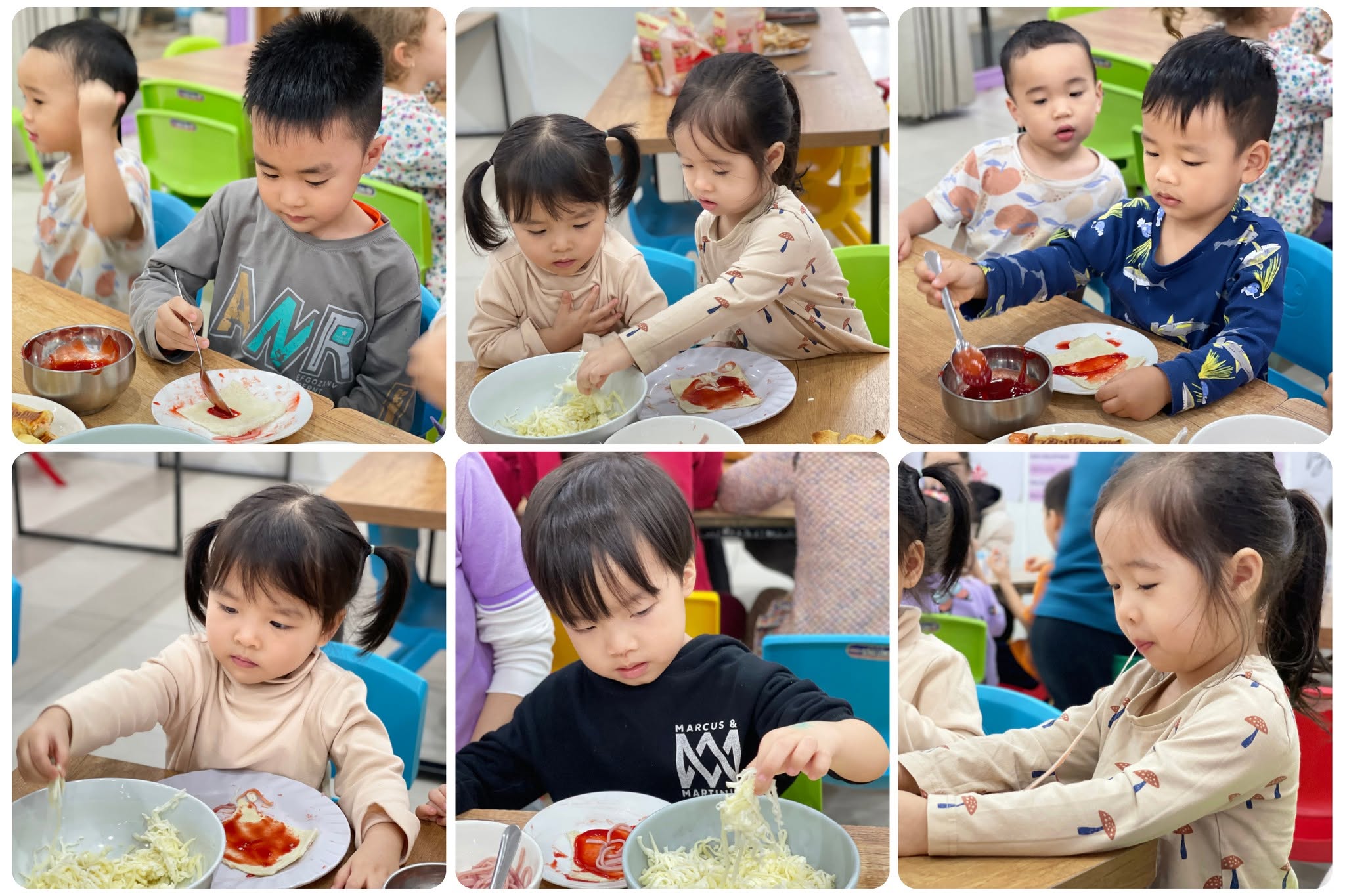 Join our little Chefs Making "Rolled Sandwich"