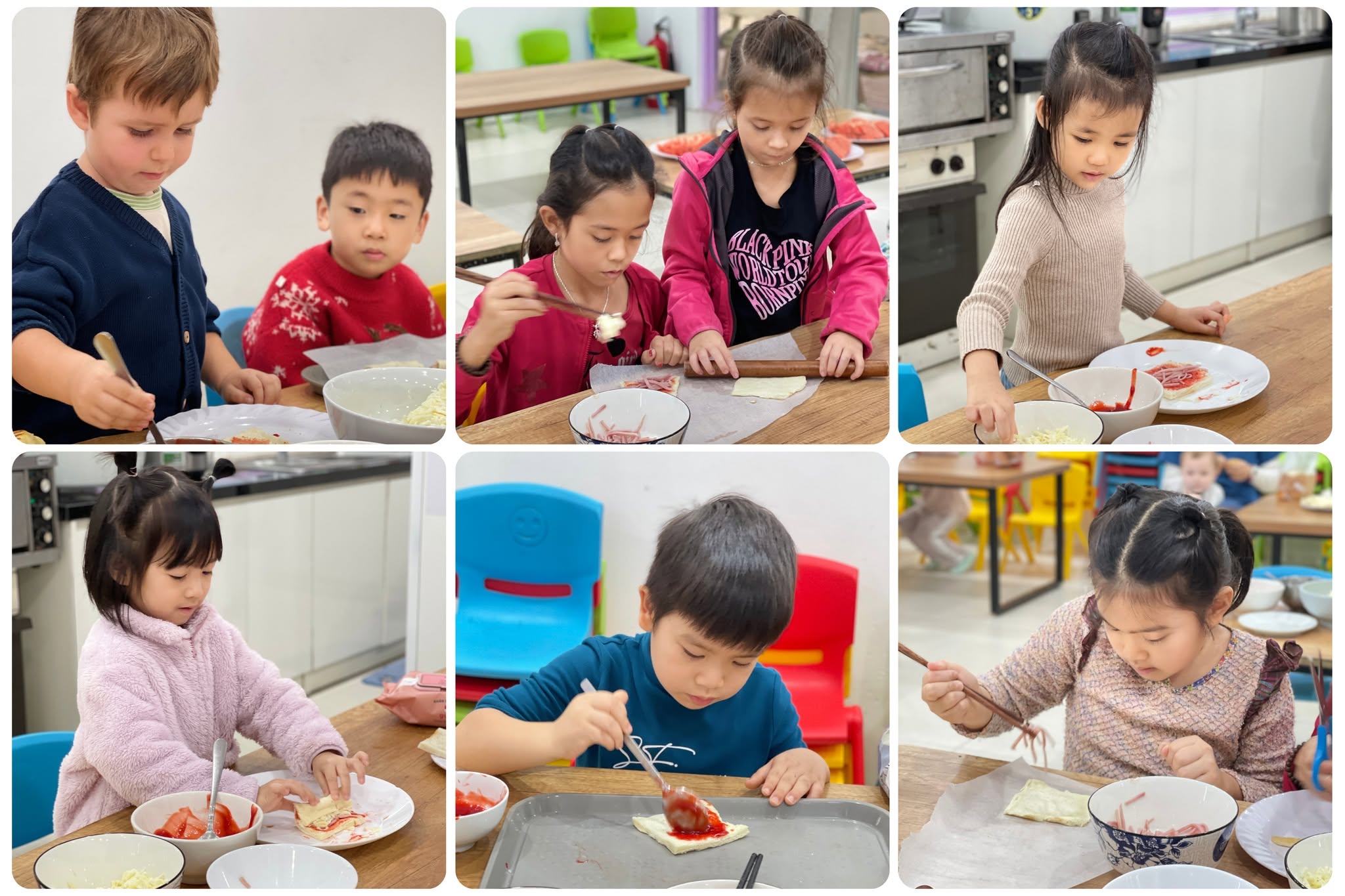 Join our little Chefs Making "Rolled Sandwich"